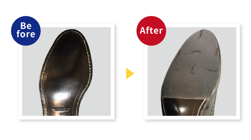 ハーフラバー修理